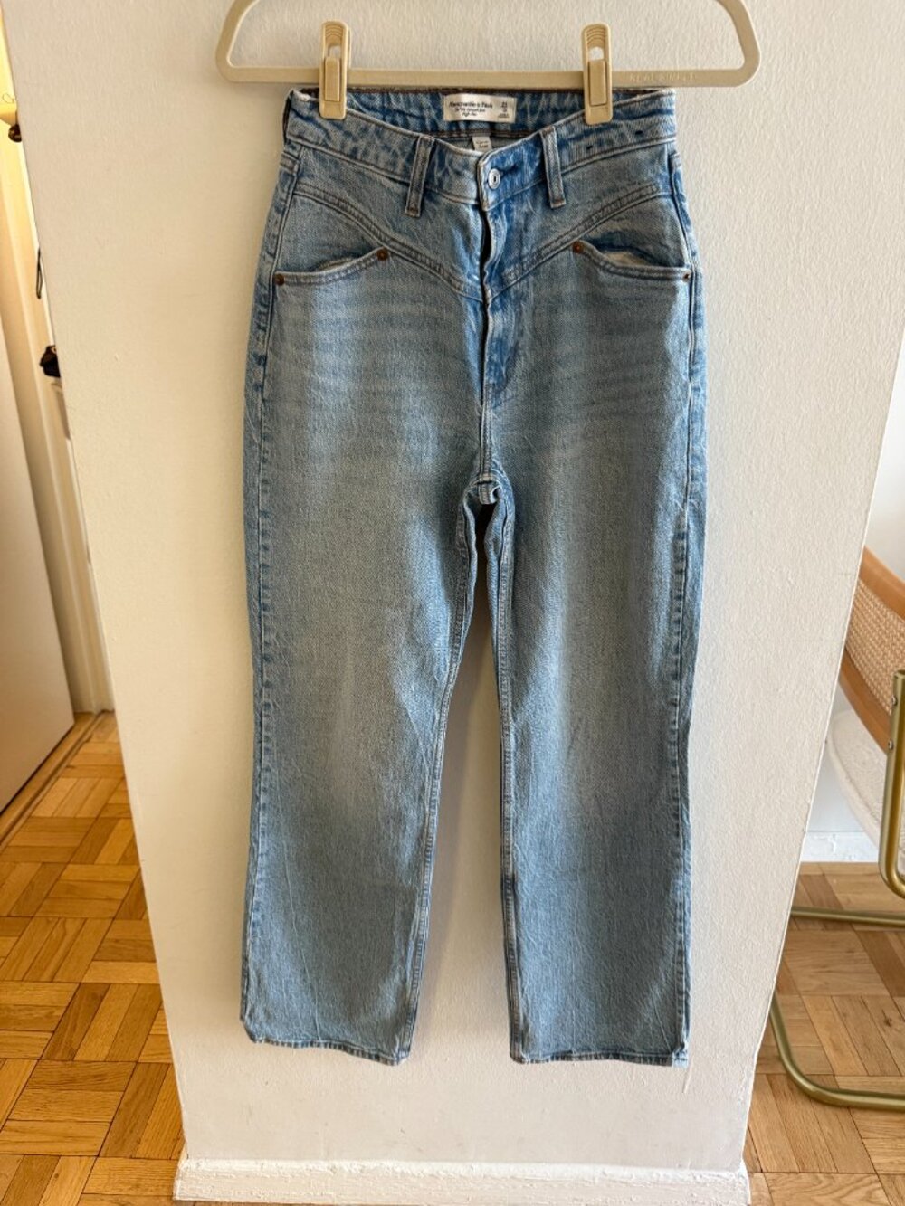 Abercrombie Curve Love 26 Blue Jeans Cool Pockets